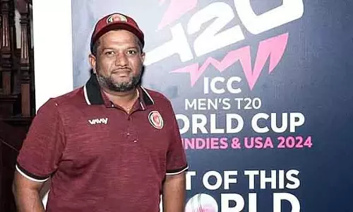 T20 वर्ल्ड कप 2026: अफगानिस्तान टीम के परफॉर्मेंस एनालिस्ट केसी रामासुब्रमण्यम को हार्ट अटैक आया T20 वर्ल्ड कप 2026: अफगानिस्तान टीम के परफॉर्मेंस एनालिस्ट केसी रामासुब्रमण्यम को हार्ट अटैक आया
