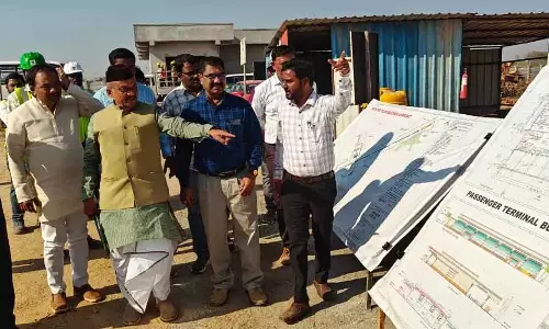 Raichur Airport निर्माण में 31% काम पूरा, अगले डेढ़ साल में परियोजना पूरी होगी Raichur Airport निर्माण में 31% काम पूरा, अगले डेढ़ साल में परियोजना पूरी होगी