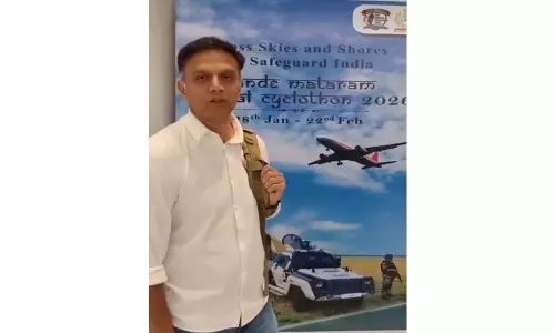 राहुल द्रविड़ ने वंदे मातरम CISF तटीय चक्रवात-2026 की प्रशंसा की राहुल द्रविड़ ने वंदे मातरम CISF तटीय चक्रवात-2026 की प्रशंसा की