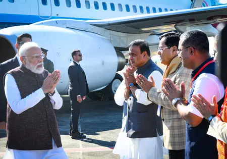सीएम हिमंत ने असम आगमन पर पीएम मोदी का स्वागत किया सीएम हिमंत ने असम आगमन पर पीएम मोदी का स्वागत किया