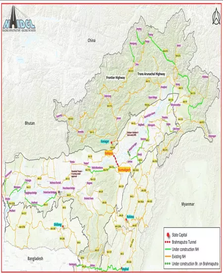 कैबिनेट ने असम में कनेक्टिविटी को मजबूत करने के लिए दी रोड-कम-रेल टनल को मंजूरी कैबिनेट ने असम में कनेक्टिविटी को मजबूत करने के लिए दी रोड-कम-रेल टनल को मंजूरी