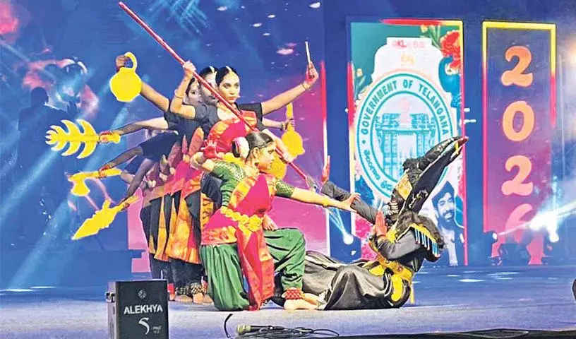 Hyderabad ने दो दिवसीय राष्ट्रीय सांस्कृतिक उत्सव कला उत्सव की मेजबानी की Hyderabad ने दो दिवसीय राष्ट्रीय सांस्कृतिक उत्सव कला उत्सव की मेजबानी की