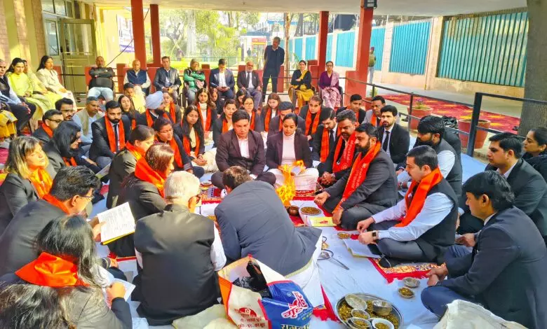 Hisar: न्यायिक क्षेत्र में नई शुरुआत का उत्सव Hisar: न्यायिक क्षेत्र में नई शुरुआत का उत्सव