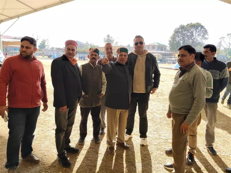 Dharamshala: विधायक किशोरी लाल ने शुरू की बैजनाथ शिवरात्रि महोत्सव की तैयारियां Dharamshala: विधायक किशोरी लाल ने शुरू की बैजनाथ शिवरात्रि महोत्सव की तैयारियां