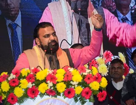 सम्राट चौधरी ने अपराधियों को दी चेतावनी, इलाका छोड़ दें, नहीं तो जेल जाने के लिए रहें तैयार सम्राट चौधरी ने अपराधियों को दी चेतावनी, इलाका छोड़ दें, नहीं तो जेल जाने के लिए रहें तैयार
