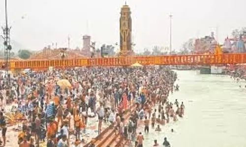 Haridwar:महाशिवरात्रि पर आस्था का सैलाब, हर-हर महादेव से गूंजा शहर