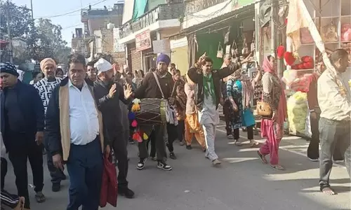 Shimla: बाबा बालक नाथ मंदिर शाहतलाई में उमड़ा श्रद्धालुओं का सैलाब Shimla: बाबा बालक नाथ मंदिर शाहतलाई में उमड़ा श्रद्धालुओं का सैलाब