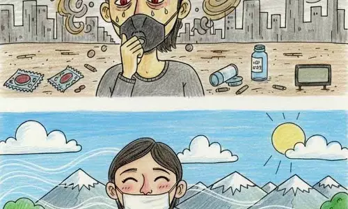 Delhi बनाम गंगटोक: दो शहरों की AQI कहानी Delhi बनाम गंगटोक: दो शहरों की AQI कहानी