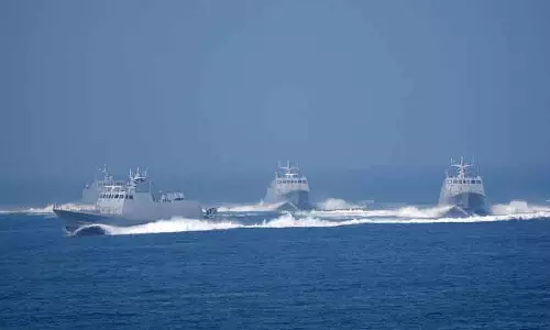 Taiwan ने इलाके के आसपास 11 चीनी एयरक्राफ्ट और 8 नेवी के जहाज देखे