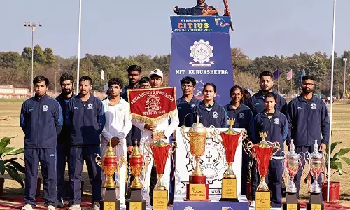 Kurukshetra एनआईटी में तीन दिवसीय वार्षिक खेलकूद प्रतियोगिता शुरू