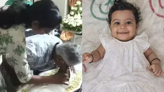 Kerala की सबसे कम उम्र की ऑर्गन डोनर एलिन शेरिन अब्राहम को अंतिम विदाई Kerala की सबसे कम उम्र की ऑर्गन डोनर एलिन शेरिन अब्राहम को अंतिम विदाई