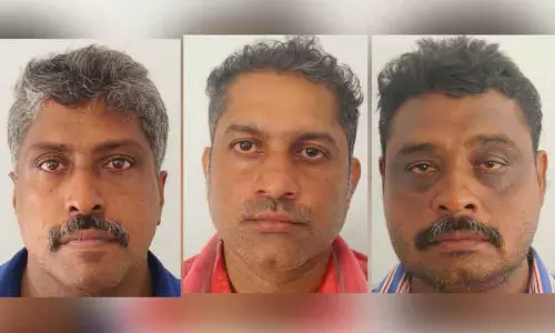 Kerala : लोन का वादा करके धोखाधड़ी करने के आरोप में तीन लोग गिरफ्तार Kerala : लोन का वादा करके धोखाधड़ी करने के आरोप में तीन लोग गिरफ्तार