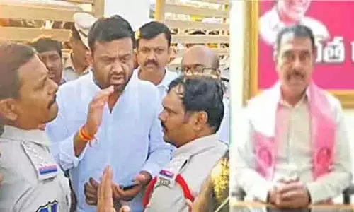 BRS नेताओं ने पायलट रोहित रेड्डी पर केस का विरोध किया