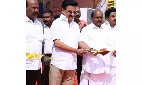 Chennai में मध्य कैलाश जंक्शन फ्लाईओवर का उद्घाटन