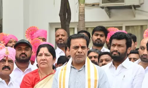 KTR ने कहा कि कांग्रेस तेलंगाना में त्रिशंकु नगर पालिकाओं में अराजकता का सहारा ले रही