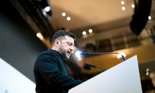 Munich सुरक्षा सम्मेलन ने युद्ध पीड़ितों की याद में यूक्रेन को इवाल्ड वॉन क्लेस्ट पुरस्कार प्रदान किया