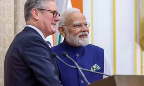 भारत-ब्रिटेन मुक्त व्यापार समझौता इस साल अप्रैल से लागू होने की संभावना भारत-ब्रिटेन मुक्त व्यापार समझौता इस साल अप्रैल से लागू होने की संभावना