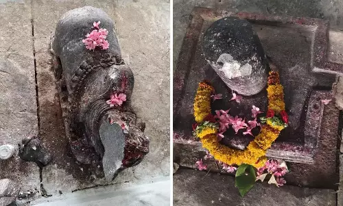 शरारती तत्वों ने Shingathallur मंदिर में मूर्तियाँ तोड़ी शरारती तत्वों ने Shingathallur मंदिर में मूर्तियाँ तोड़ी