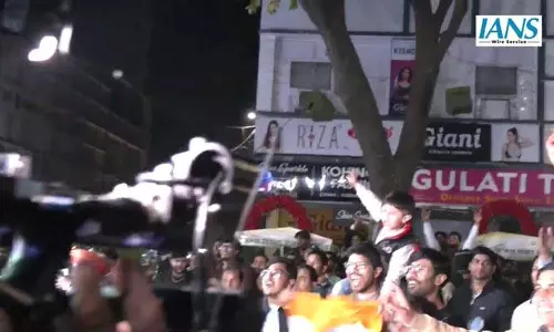 टी20 वर्ल्ड कप 2026: भारत ने पाकिस्तान को हराया, चंडीगढ़ में प्रशंसकों ने मनाया जीत का जश्न