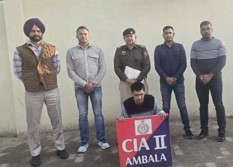Haryana के अंबाला में 42 चोरियों में शामिल चोर गिरफ्तार Haryana के अंबाला में 42 चोरियों में शामिल चोर गिरफ्तार