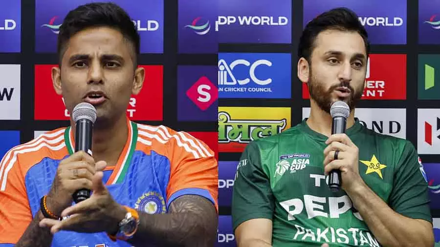 T20 World Cup 2026 : सूर्यकुमार, सलमान ने हाथ मिलाने के सवाल को टाला T20 World Cup 2026 : सूर्यकुमार, सलमान ने हाथ मिलाने के सवाल को टाला