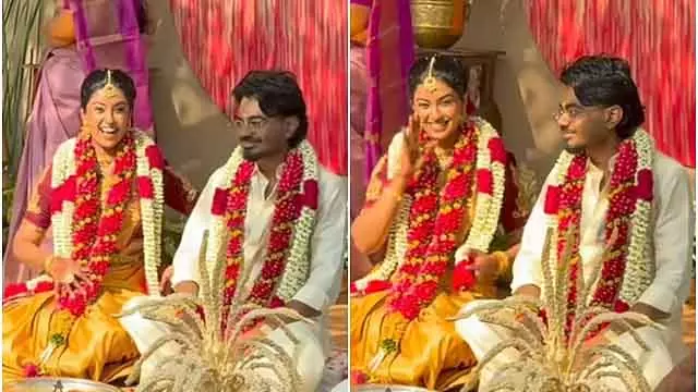 Actress रोशिनी हरिप्रियन ने एक म्यूजिक कंपोजर से शादी की Actress रोशिनी हरिप्रियन ने एक म्यूजिक कंपोजर से शादी की