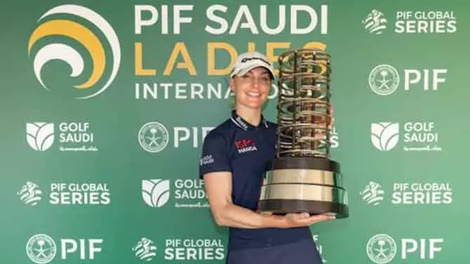 Charley Hull ने PIF सऊदी लेडीज़ इंटरनेशनल जीतकर LET सीज़न ओपनर कब्जा किया Charley Hull ने PIF सऊदी लेडीज़ इंटरनेशनल जीतकर LET सीज़न ओपनर कब्जा किया