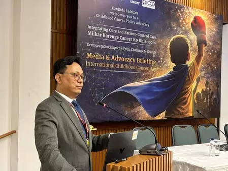 स्वास्थ्य मंत्रालय के अधिकारी ने 2030 तक बाल कैंसर में 60 प्रतिशत सर्वाइवल दर का लक्ष्य बताया स्वास्थ्य मंत्रालय के अधिकारी ने 2030 तक बाल कैंसर में 60 प्रतिशत सर्वाइवल दर का लक्ष्य बताया