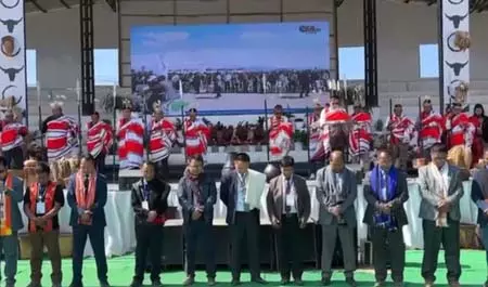 नागालैंड के मुख्यमंत्री ने नागा राजनीतिक मुद्दे के शीघ्र समाधान का आह्वान किया नागालैंड के मुख्यमंत्री ने नागा राजनीतिक मुद्दे के शीघ्र समाधान का आह्वान किया