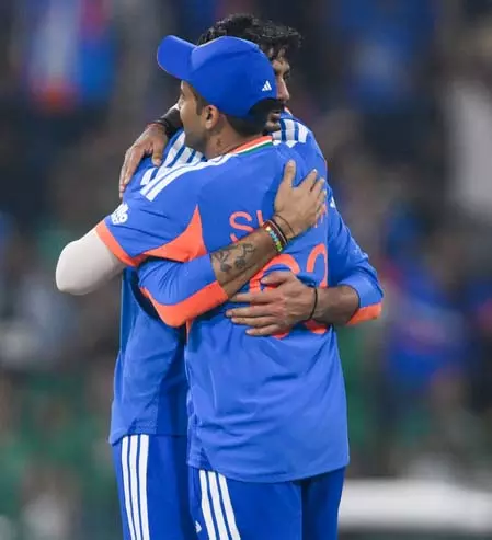 जल्द विकेट गिरने के बाद किसी को जिम्मेदारी लेने की जरूरत थी, ईशान ने वो काम किया: सूर्यकुमार यादव जल्द विकेट गिरने के बाद किसी को जिम्मेदारी लेने की जरूरत थी, ईशान ने वो काम किया: सूर्यकुमार यादव