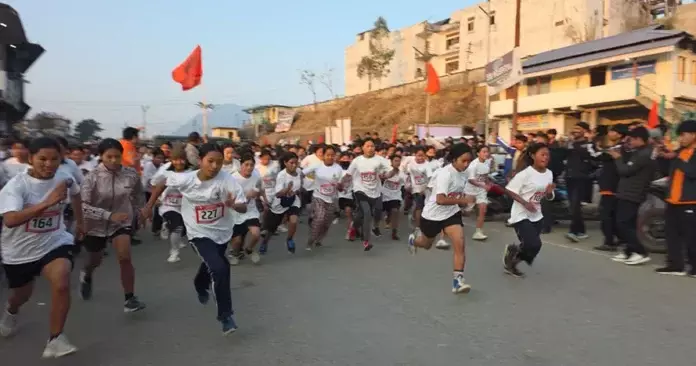Arunachal: एंग्लो-वांचो युद्ध की याद में मैराथन का आयोजन Arunachal: एंग्लो-वांचो युद्ध की याद में मैराथन का आयोजन