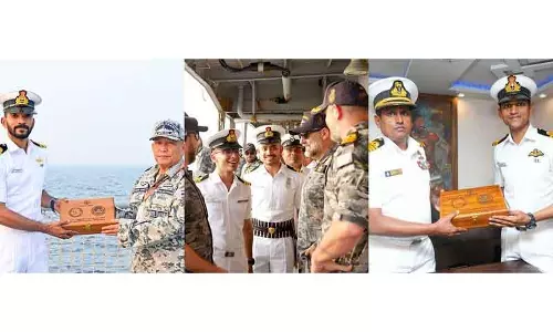 Thailand, ऑस्ट्रेलिया, श्रीलंका ने नेवी की मौजूदगी दर्ज कराई