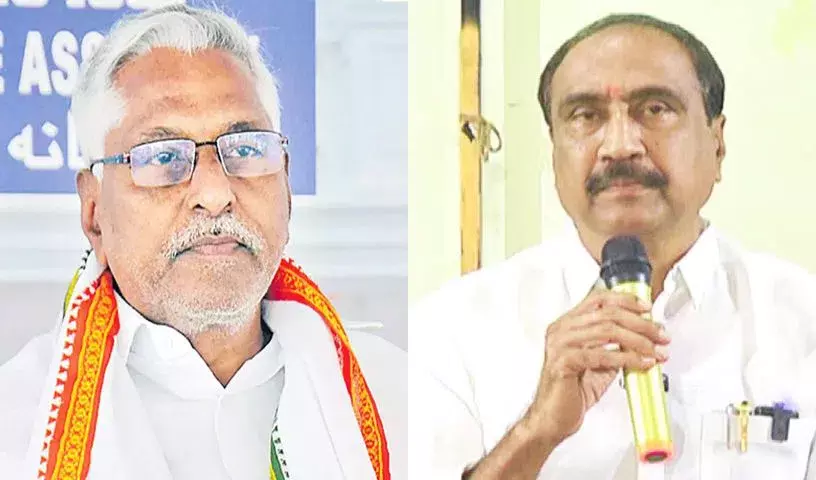 Telangana: जगतियाल नगरपालिका अध्यक्ष विवाद कांग्रेस की बातचीत के बीच प्रजा भवन पहुंचा Telangana: जगतियाल नगरपालिका अध्यक्ष विवाद कांग्रेस की बातचीत के बीच प्रजा भवन पहुंचा