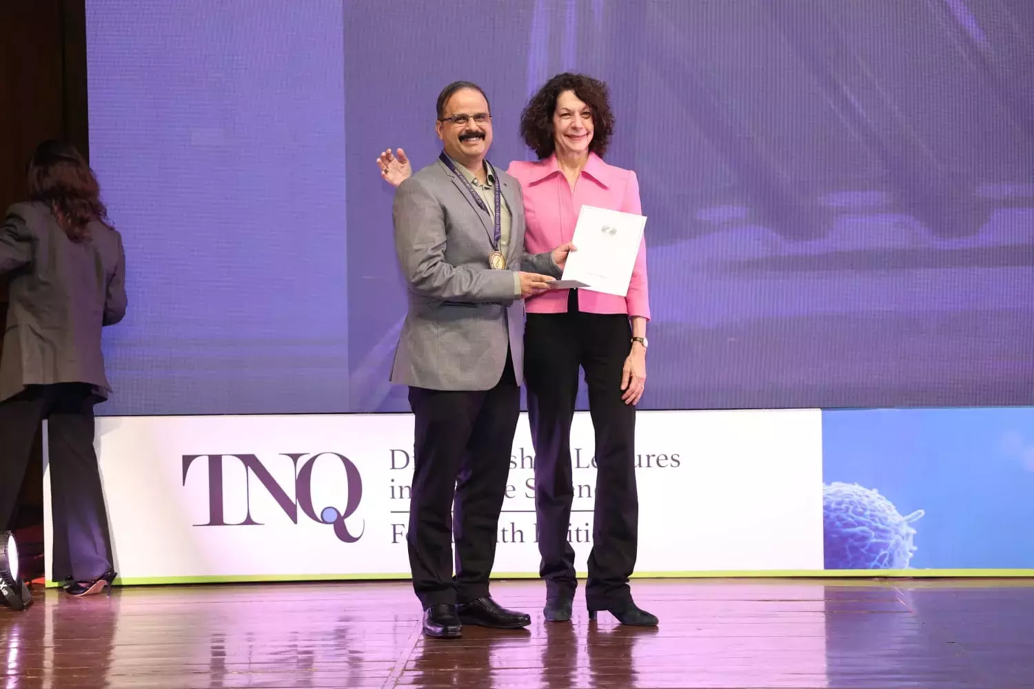 TNQ ISA 2026 में युवा रिसर्चर्स को गाइड करने के लिए CCMB के साइंटिस्ट्स को सम्मानित