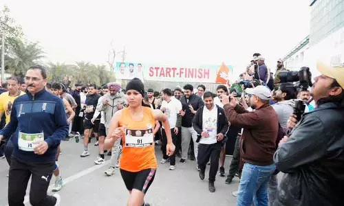 इंडियन यूथ कांग्रेस ने ड्रग-फ्री J&K के लिए हाफ मैराथन का आयोजन किया इंडियन यूथ कांग्रेस ने ड्रग-फ्री J&K के लिए हाफ मैराथन का आयोजन किया