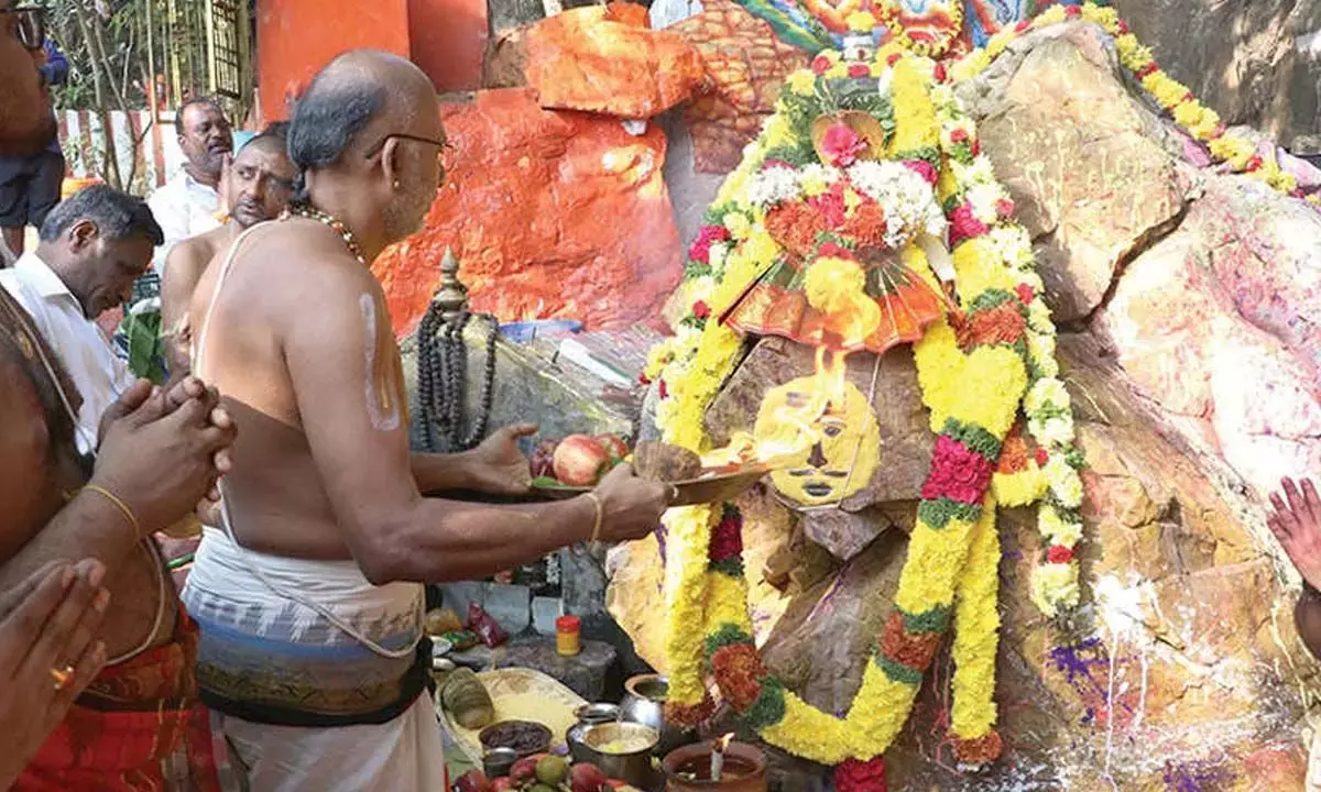Tirumala में क्षेत्रपालक रुद्र का विशेष अभिषेक किया गया