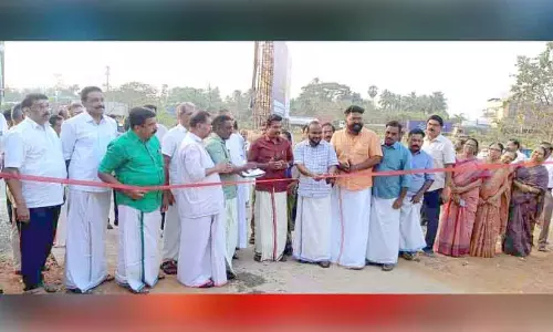 Kerala ; अमाक्कुलम - कब्रिस्तान रोड का उद्घाटन Kerala ; अमाक्कुलम - कब्रिस्तान रोड का उद्घाटन