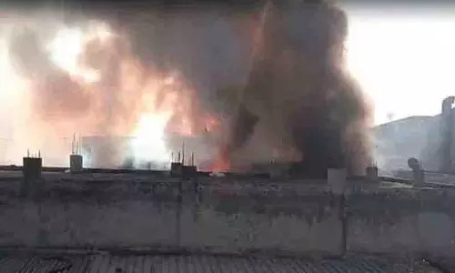 राजस्थान भिवाड़ी chemical factory में आग: 7 की मौत, 10 के फंसे होने की आशंका