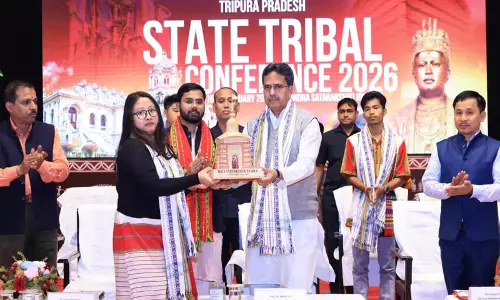 Agartala में आदिवासी छात्रों का ऐतिहासिक सम्मेलन Agartala में आदिवासी छात्रों का ऐतिहासिक सम्मेलन