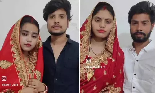 MP : 9 फरवरी से लापता मुस्लिम बहनों ने छतरपुर में हिंदू चचेरे भाइयों से शादी की MP : 9 फरवरी से लापता मुस्लिम बहनों ने छतरपुर में हिंदू चचेरे भाइयों से शादी की