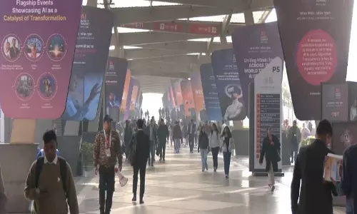 New Delhi: भारत मंडपम इंडिया एआई इम्पैक्ट समिट 2026 के लिए तैयारियां कर रहा New Delhi: भारत मंडपम इंडिया एआई इम्पैक्ट समिट 2026 के लिए तैयारियां कर रहा