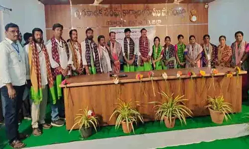 Tadaka Venkateshwarlu भूदान पोचमपल्ली नगरपालिका के चेयरमैन नियुक्त