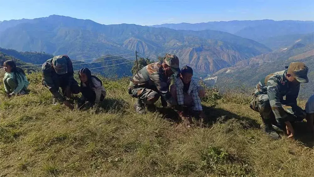 नागालैंड: AR ने स्वच्छ गांव अभियान चलाया