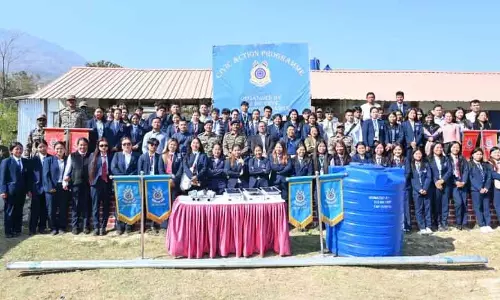 CRPF की 112 बटालियन ने कांगपोकपी कॉलेज में सिविक एक्शन प्रोग्राम आयोजित किया CRPF की 112 बटालियन ने कांगपोकपी कॉलेज में सिविक एक्शन प्रोग्राम आयोजित किया