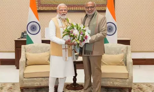 PM मोदी ने उपराष्ट्रपति सीपी राधाकृष्णन से की औपचारिक मुलाकात