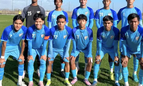 India की अंडर-17 पुरुष टीम ने दोस्ताना मैच में एफसी स्पार्टक मॉस्को को 4-2 से हराया