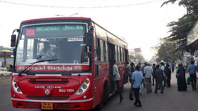 Tamil Nadu : चेन्नई सिटी बस यात्री ध्यान दे Tamil Nadu : चेन्नई सिटी बस यात्री ध्यान दे