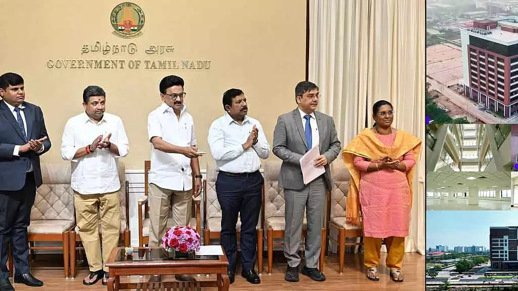 84 करोड़ रुपये की IT बिल्डिंग : CM ने इसका उद्घाटन किया 84 करोड़ रुपये की IT बिल्डिंग : CM ने इसका उद्घाटन किया