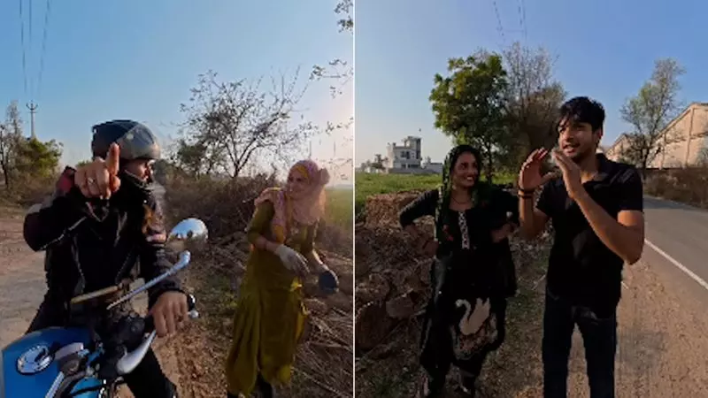 Haryana : गुर्जर परिवार खुले हाथों से डच सोलो ट्रैवलर की मेज़बानी करता दिख रहा Haryana : गुर्जर परिवार खुले हाथों से डच सोलो ट्रैवलर की मेज़बानी करता दिख रहा