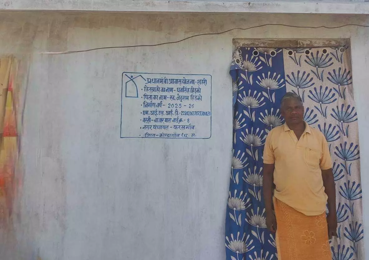 प्रधानमंत्री आवास योजना से धनसिंह के परिवार का सपना हुआ पूरा प्रधानमंत्री आवास योजना से धनसिंह के परिवार का सपना हुआ पूरा
